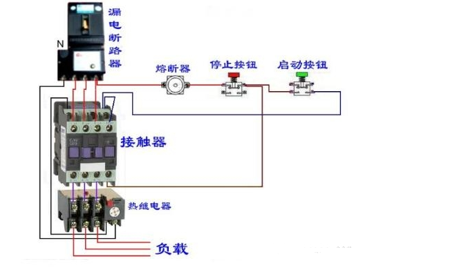 温度继电器的接线方式_温度继电器接线图详解