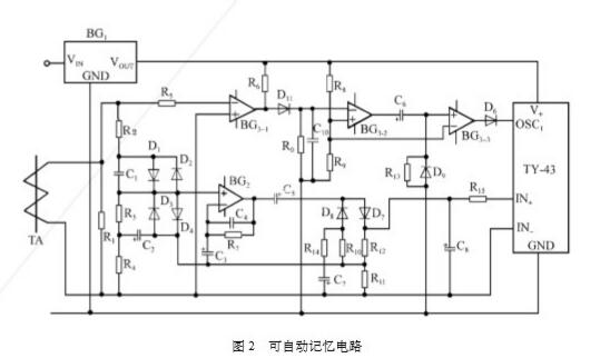 采用ICL7107實現測量值自動記憶電路