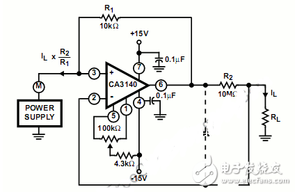 ca3140中文資料（ca3140性能參數(shù)及引腳圖_工作原理及應用電路）