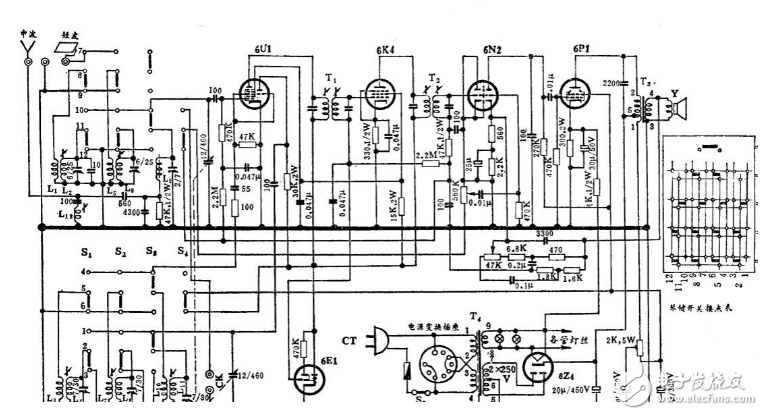 6n2+6p1推挽电路图（四款实用电路图分享）