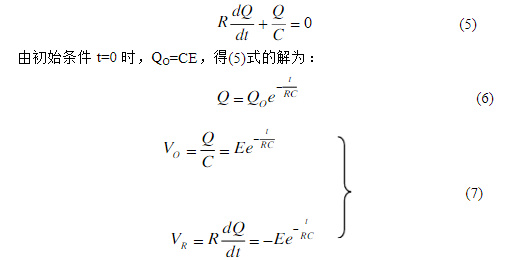 RC串联电路的暂态过程基本原理介绍