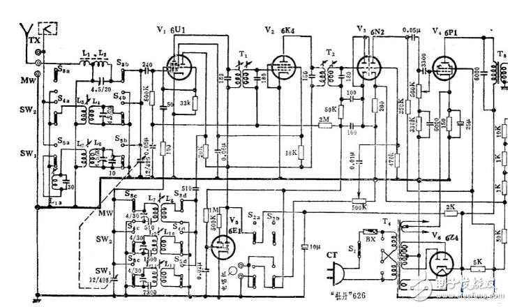 6n2 6p1推挽电路图(四款实用电路图分享)