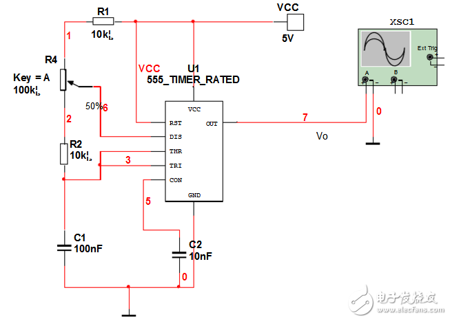 555脈沖發(fā)生器電路圖大全（六款555脈沖發(fā)生器電路設計原理圖詳解）