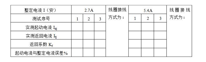 繼電保護實驗有哪些