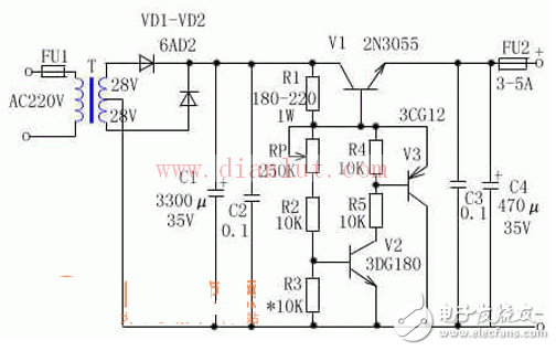 可調穩壓電源電路圖大全（八款可調穩壓電源電路設計原理圖詳解）