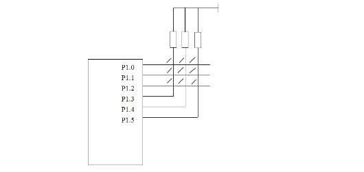 3x3矩阵键盘扫描原理及扫描程序