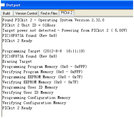 PICKIT2燒寫器使用說明書