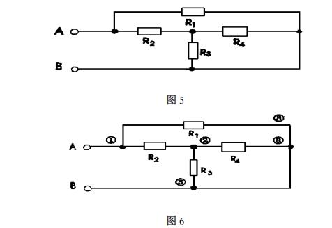 混联电路图怎么看_如何简化混联电路图