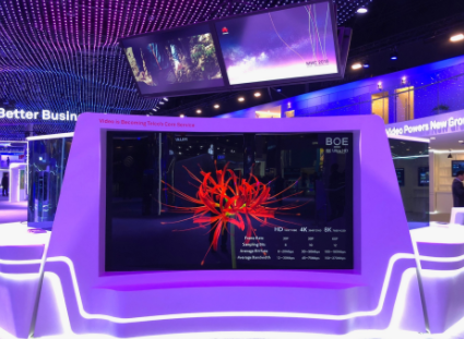 京东方MWC2018大放招 “8K+5G”备受瞩目