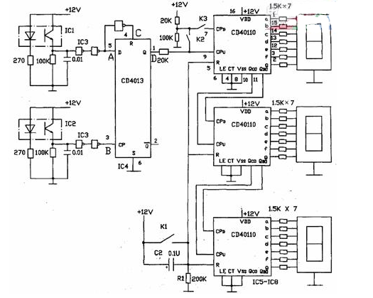 cd40110計數(shù)器電路圖大全（七款cd40110計數(shù)器電路設(shè)計原理圖詳解）