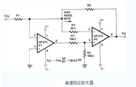 OP07放大电路原理图_op07应用电路图盘点