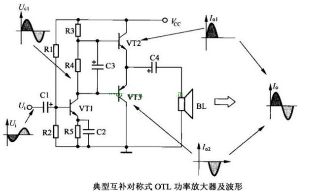 OTL功放电路缺点_otl功率放大器电路图