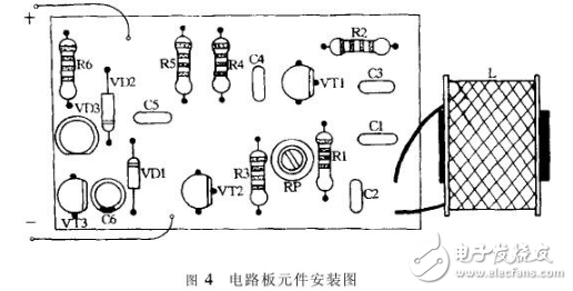 自制脉冲金属探测器电路图