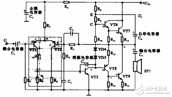 OTL功率放大器电路图大全（六款OTL功率放大器电路设计原理图详解）