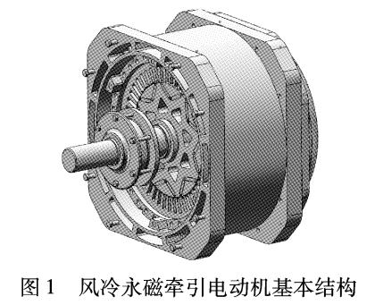 永磁牵引电动机冷却系统设计与分析