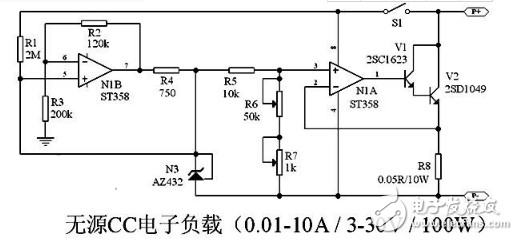 大功率电子负载电路图大全（四款大功率电子负载电路原理图详解）