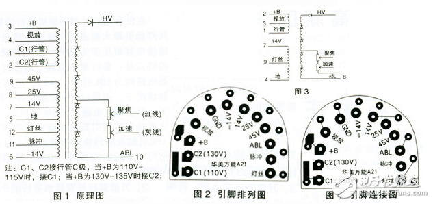 10個引腳高壓包接線圖_高壓包引腳功能及常見類型