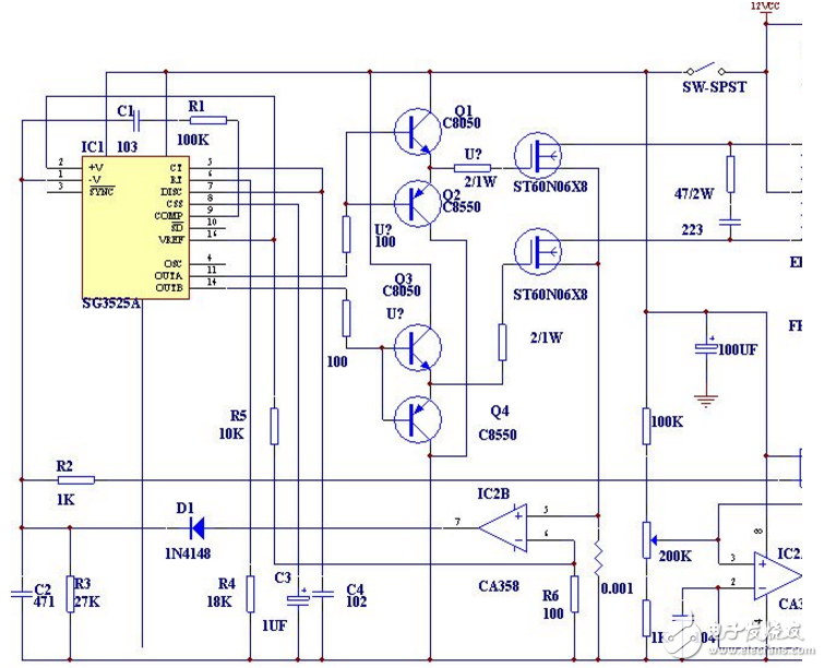 電魚機常用保護電路圖大全