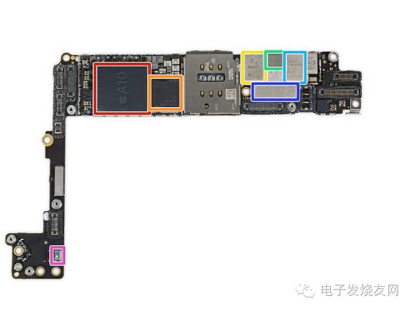 史上最强iPhone7手机芯片A10 Fusion处理器拆解分析