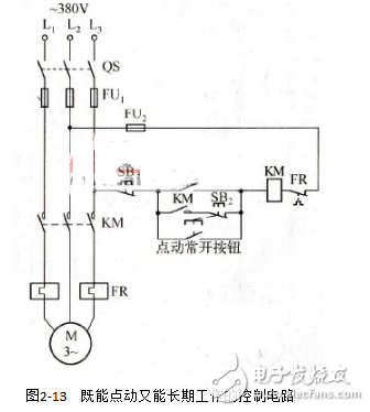 电动机点动控制电路图大全（六款按钮控制的电动机点动控制电路详解）