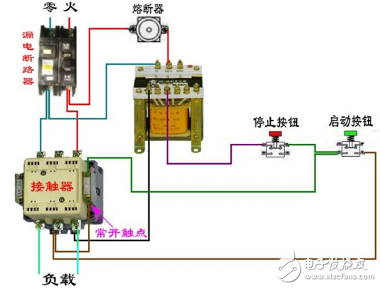 电动机启停控制电路图大全（多地控制/间歇式循环/三相异步启动停止电路图详解）