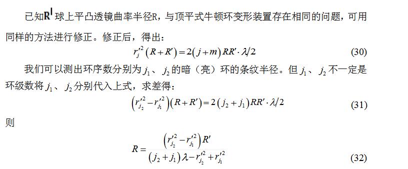 牛頓環的應用有哪些