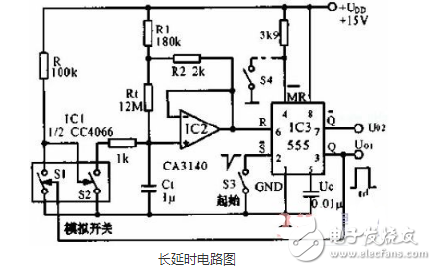 1到10s可調延時電路圖大全（CD4060/NE555時基集成延時電路詳解）