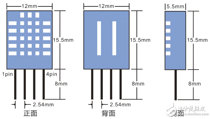 dht11温湿度传感器中文资料（dht11工作原理特性参数及应用电路）