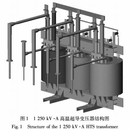 三相高温超导变压器的系统集成