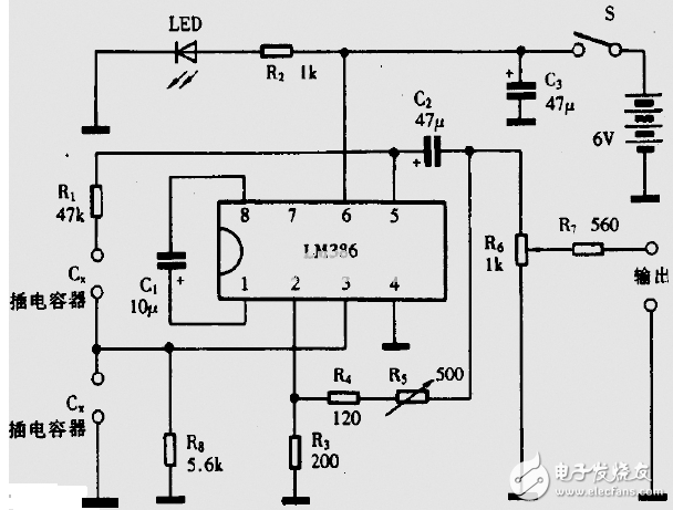 十倍電壓放大器電路圖大全（前置放大/電壓跟隨器/LM386音響功放電路）