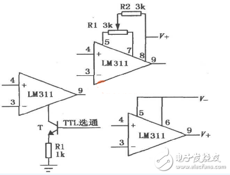 lm311比較器電路圖大全（晶體振蕩器/窗口比較器/繼電器電路詳解）