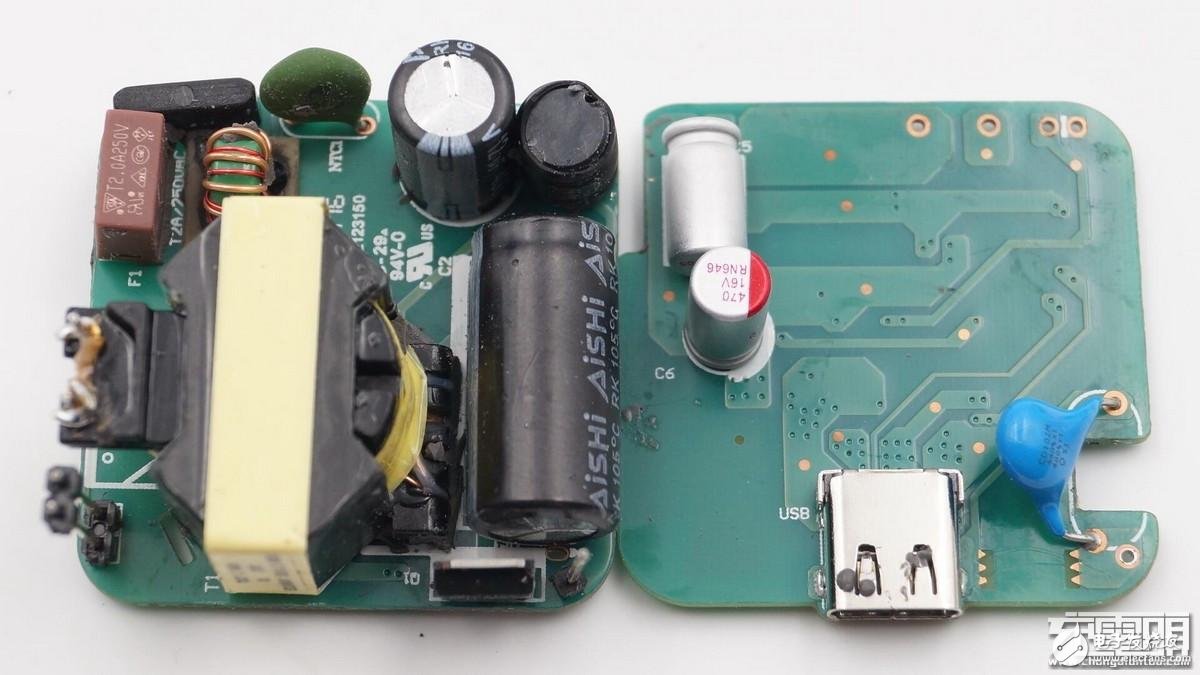 Ktec冠德USB PD充电器拆解