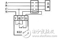 时控开关接接触器图解