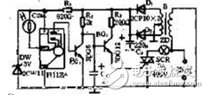 光控路灯双电源电路图大全（继电器/功率开关TWH875的路灯控制器电路）