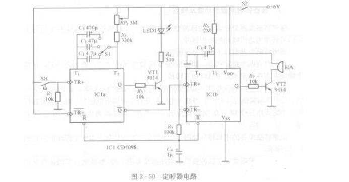 单稳态电路应用实例