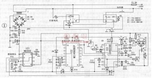 九陽豆漿機的使用方法_九陽豆漿機常見故障_九陽豆漿機維修電路圖