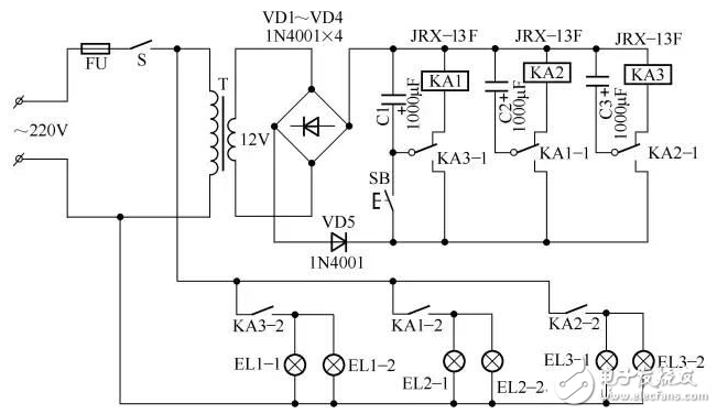 最簡單閃光燈電路圖大全（晶體管/電容器/照相機閃光燈）