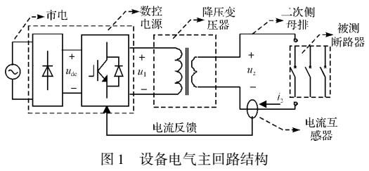 一种针对低压断路器新型大电流实验设备