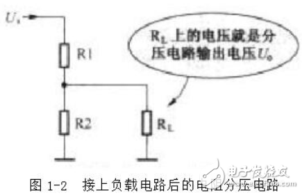 电阻分压简单电路图（电阻串联分压/分压电阻采样）