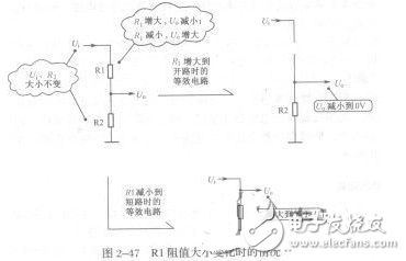 分壓電路工作原理解析_電阻分壓電路