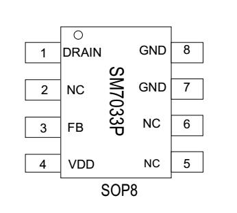 电压可调节的驱动电源芯片SM7033P方案详细应用原理图