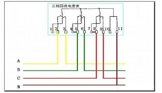 互感器电表怎么算电量_互感器电表接线图