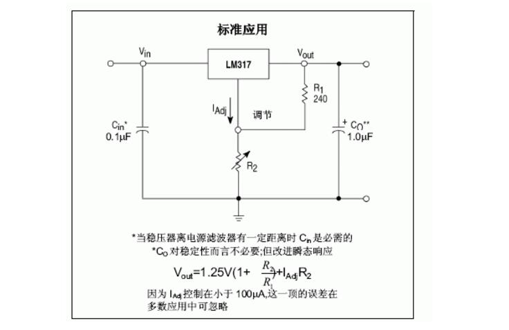lm317中文资料详细（lm317引脚图及功能_工作原理及应用电路）