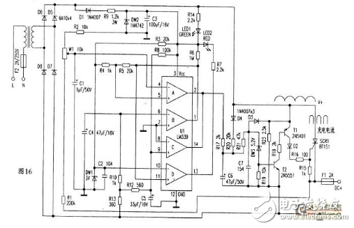 uc3844充电器电路图汇总(负脉冲充电器/变压器/脉冲充电器)