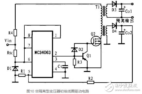 mc34063应用电路图大全（升压电路/降压电路）