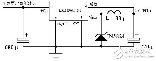 lm2596應用電路圖大全（可調/穩壓/降壓）