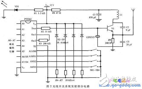 遠距離照明控制的無線遙控開關系統設計