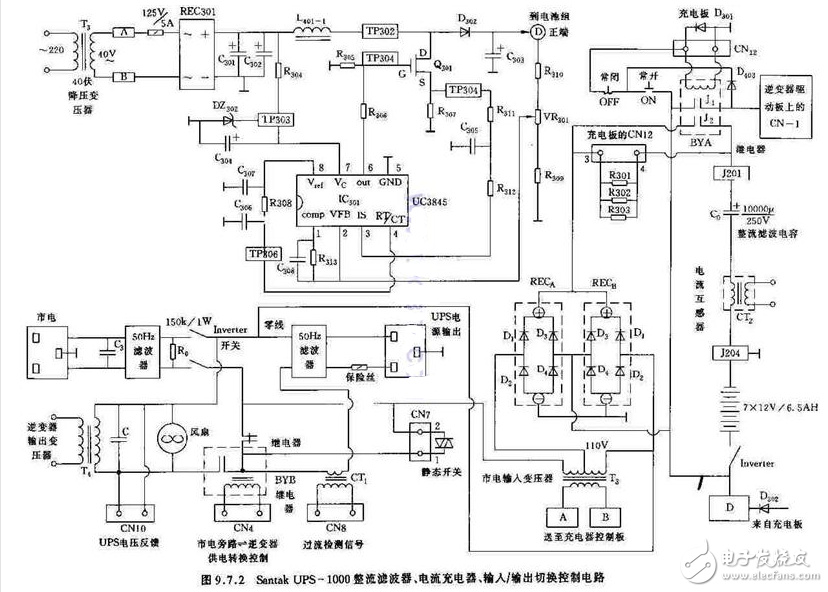 整流滤波稳压电路图大全（整流滤波器/直流稳压电路）