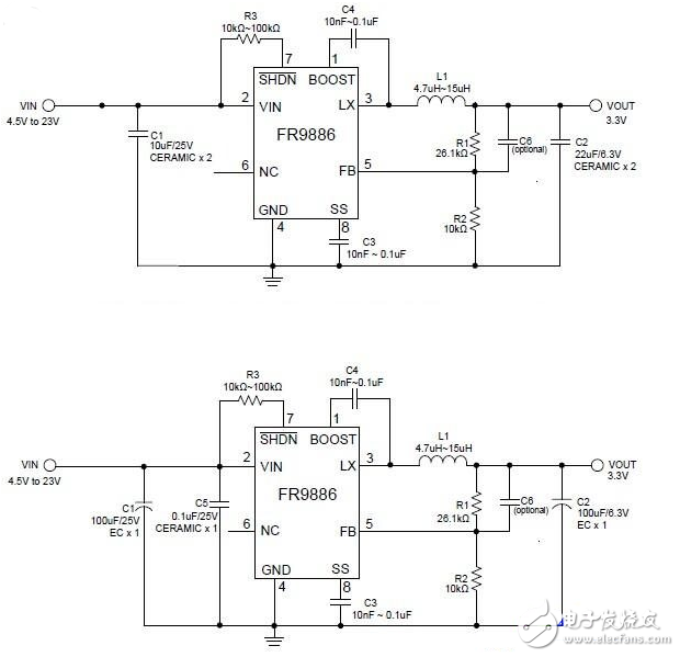 fr9886中文资料汇总（fr9886引脚图及功能_工作原理及应用电路）