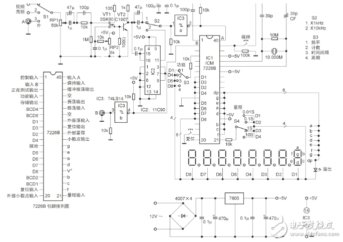 74ls14如何使用（74ls14引脚图及功能_工作原理及应用电路）